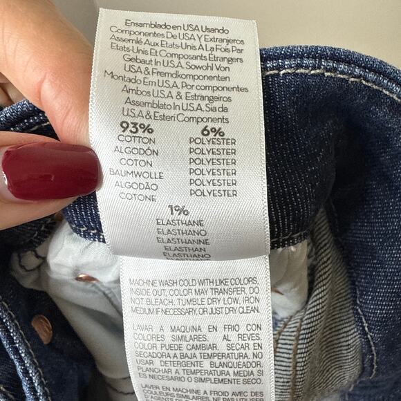 MOTHER Denim The Looker Crop Jeans in Switch It Up‎ Size 25 MSRP $210 Stretch - Picture 9 of 9